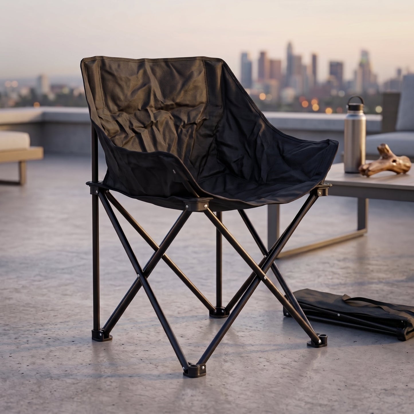 Portable Foldable Camping Chair | Heavy-Duty Outdoor Travel Chair - Armaa Store Pk