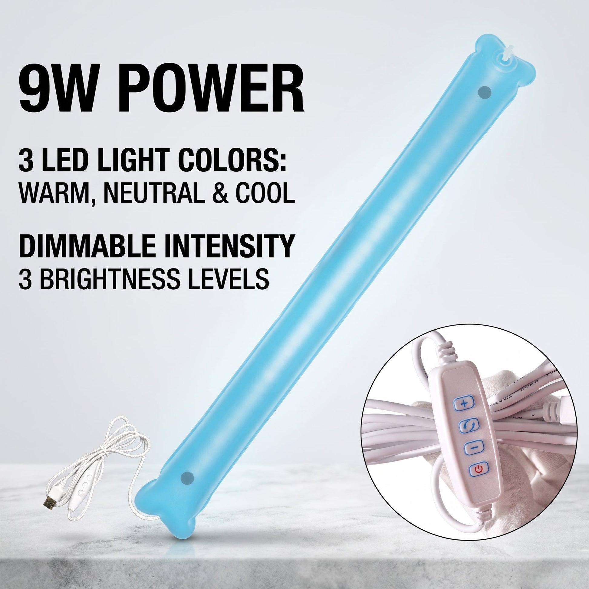 Portable USB LED Camping Light – Waterproof Magnetic Emergency Tube Lamp - Armaa Store Pk