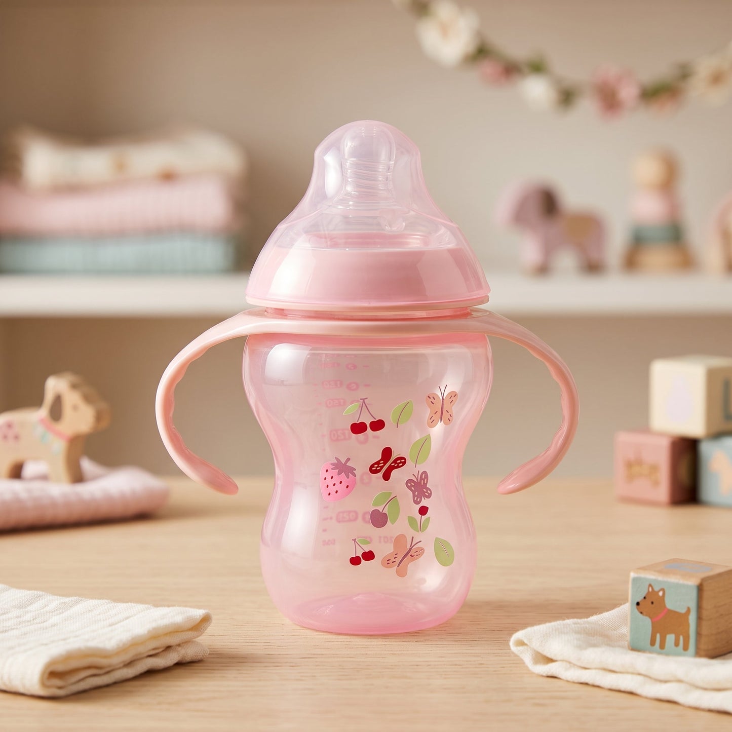 Premium Baby Feeding Bottle Set | BPA-Free Anti-Colic Leak-Proof Baby Feeder for Newborns Set - Armaa Store Pk