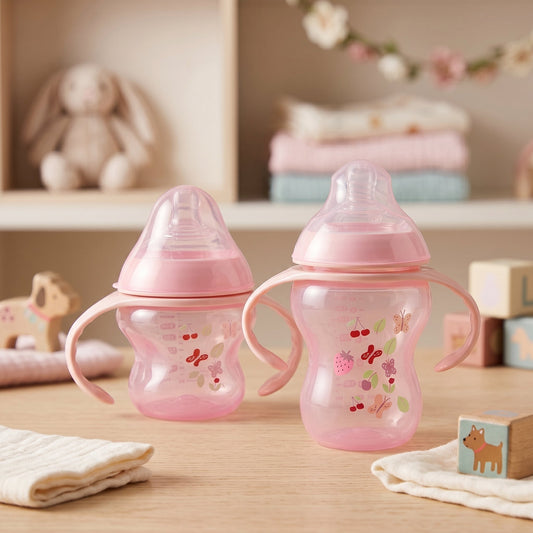 Premium Baby Feeding Bottle Set | BPA-Free Anti-Colic Leak-Proof Baby Feeder for Newborns Set - Armaa Store Pk